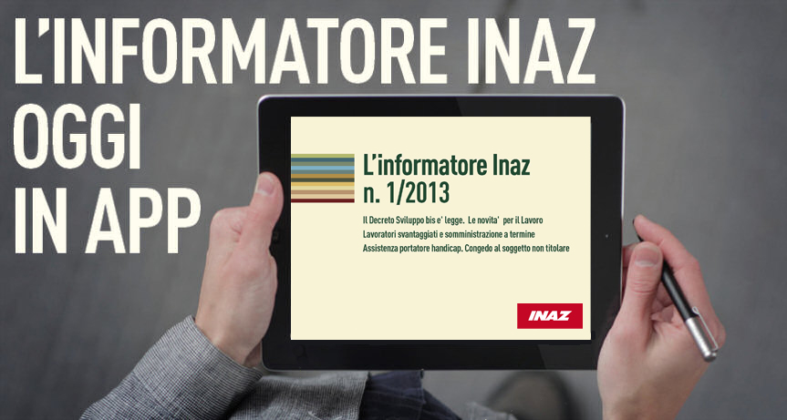 L'INFORMATORE INAZ OGGI IN APP
